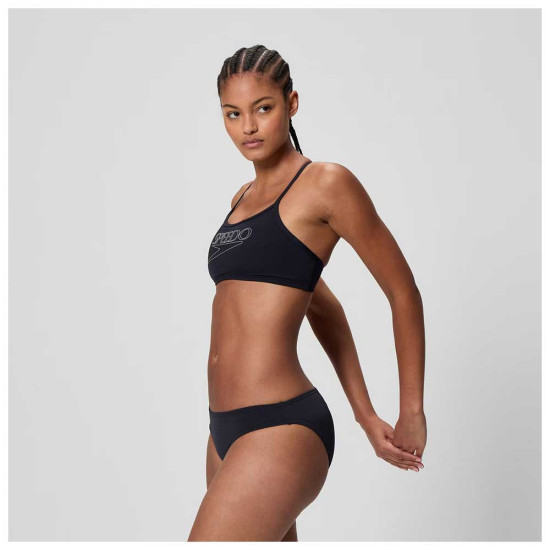 Speedo Γυναικείο μαγιό Endurance+ Logo Thin Strap Bikini Set
